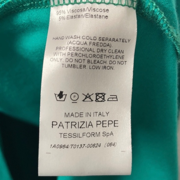 NWOT Patricia Pepe Firenze Green Dress - Size 2 - Picture 6 of 6